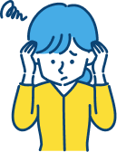 お悩みイラスト